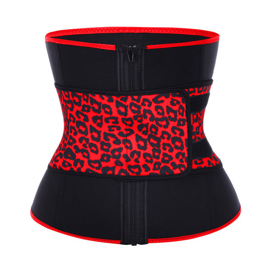 Leopard print waist trainer