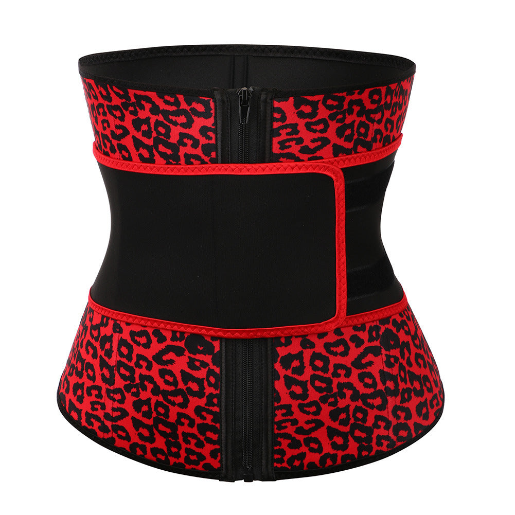 Leopard print waist trainer