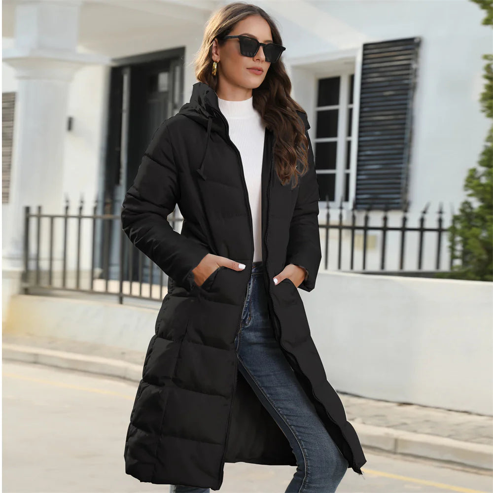 Hooded Women’s Cotton Padded Coat