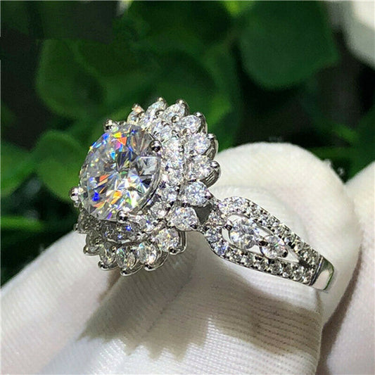 Luxury Women Alloy Ring