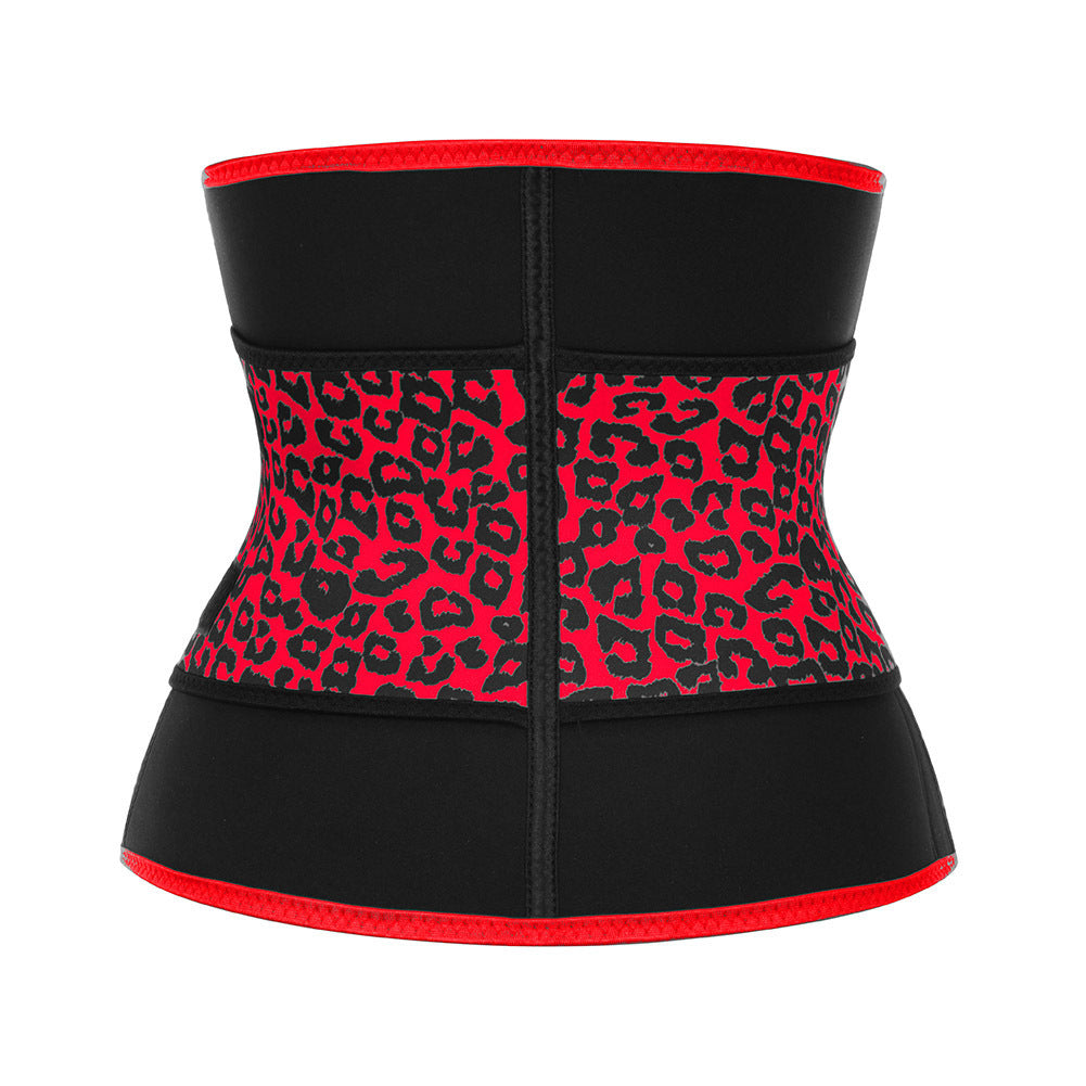 Leopard print waist trainer