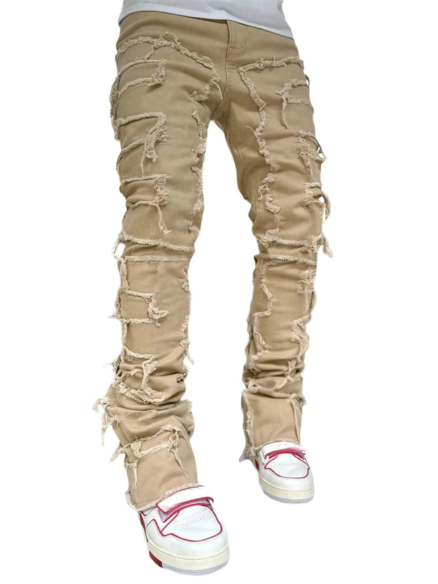 Ripped Pants Streetwear Fashion