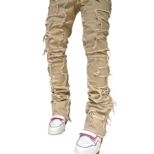 Ripped Pants Streetwear Fashion