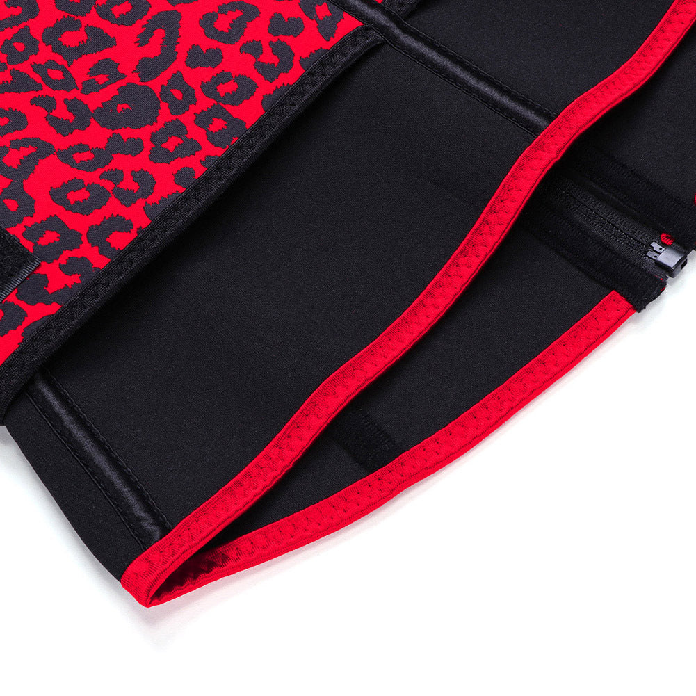 Leopard print waist trainer