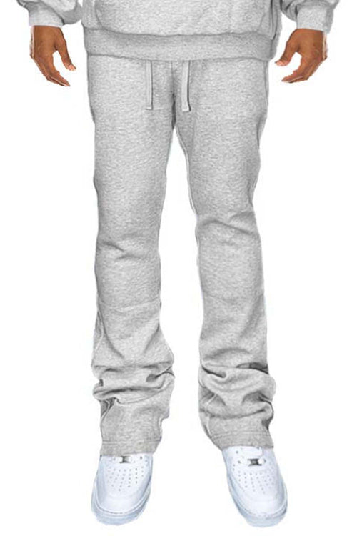 Stacked Flare Sweat Pants