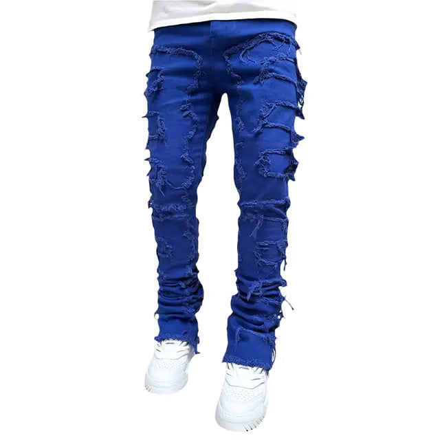 Ripped Pants Streetwear Fashion