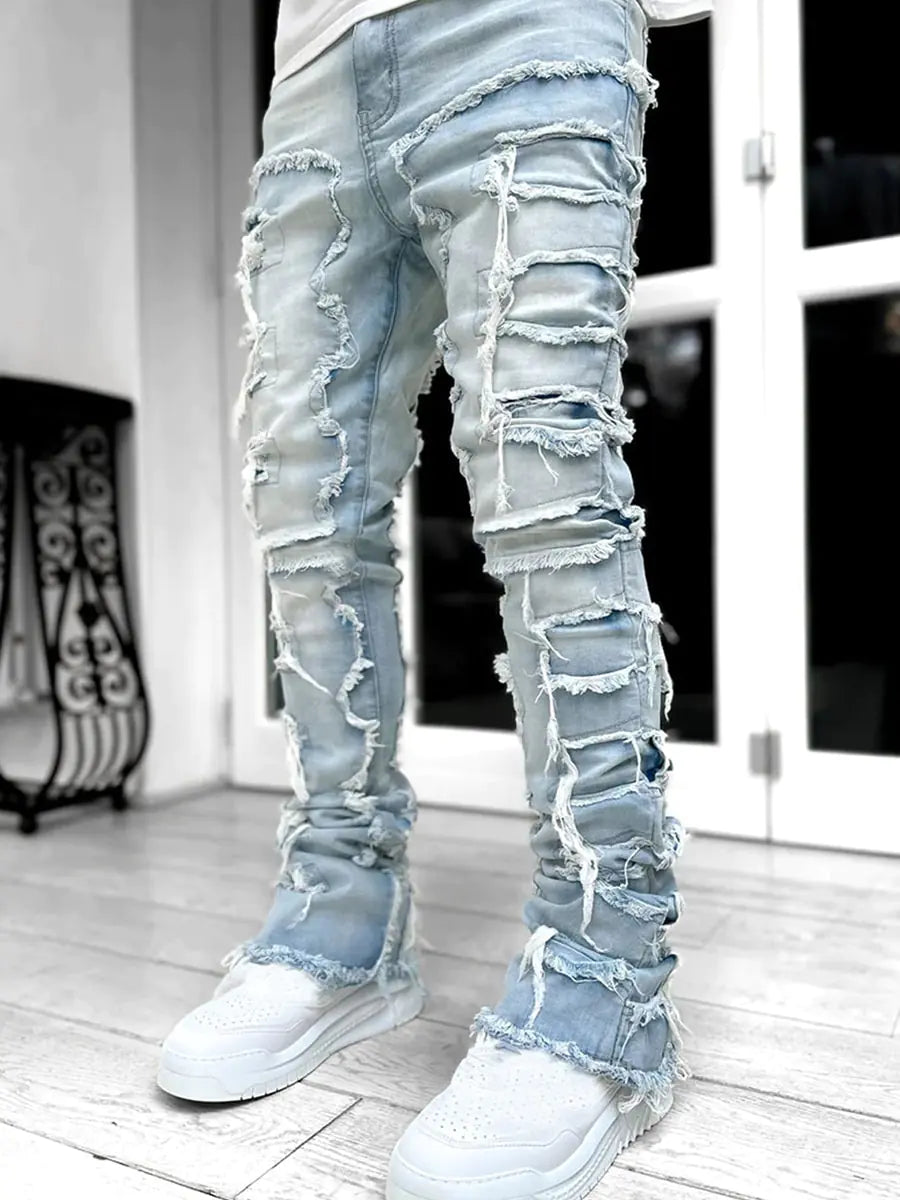 Ripped Pants Streetwear Fashion