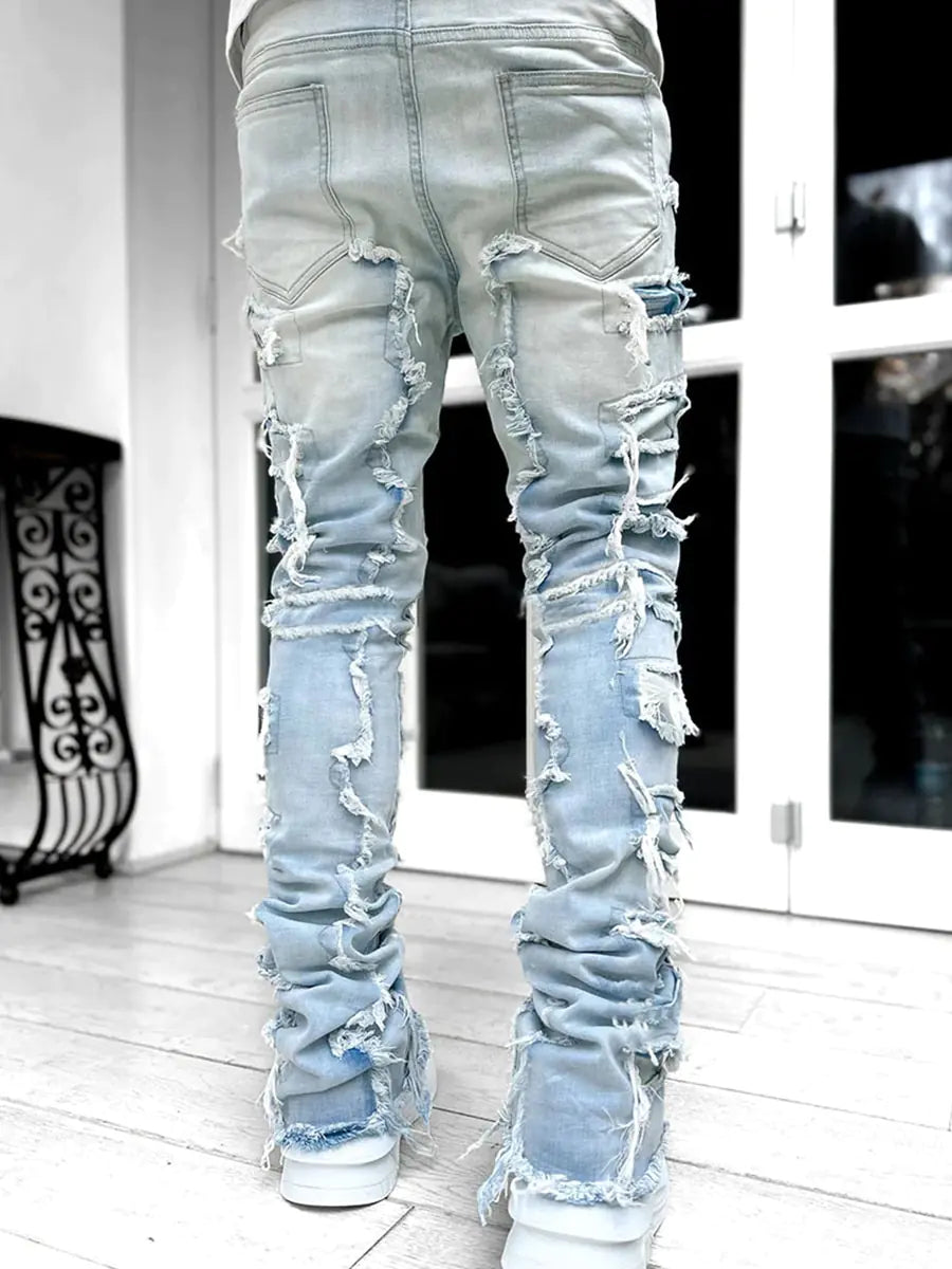 Ripped Pants Streetwear Fashion