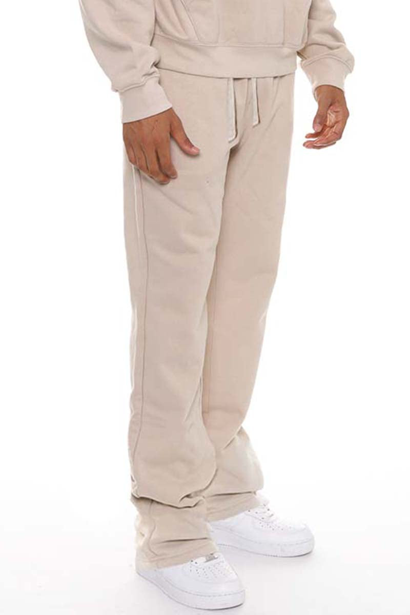 Stacked Flare Sweat Pants