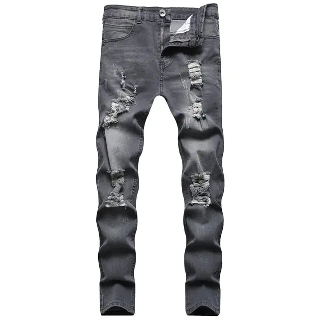 Ripped Pants Streetwear Fashion