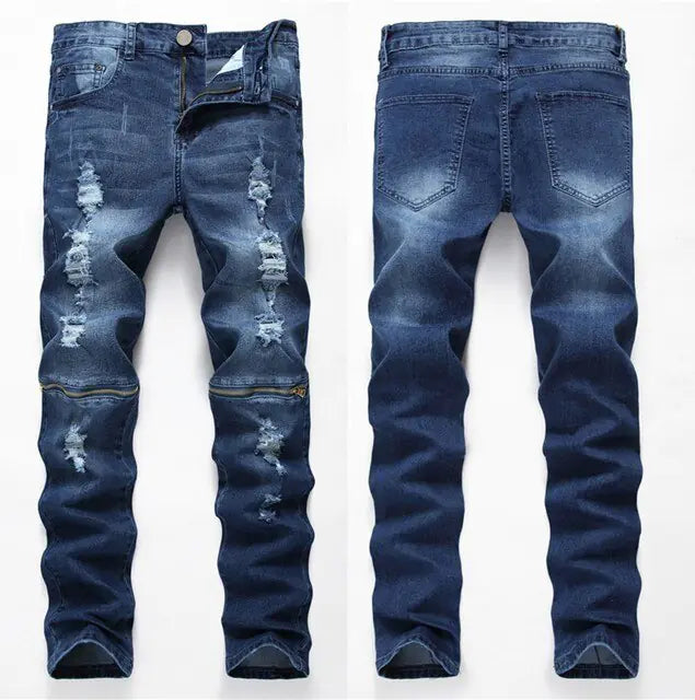 Designer Men's Ripped Jeans