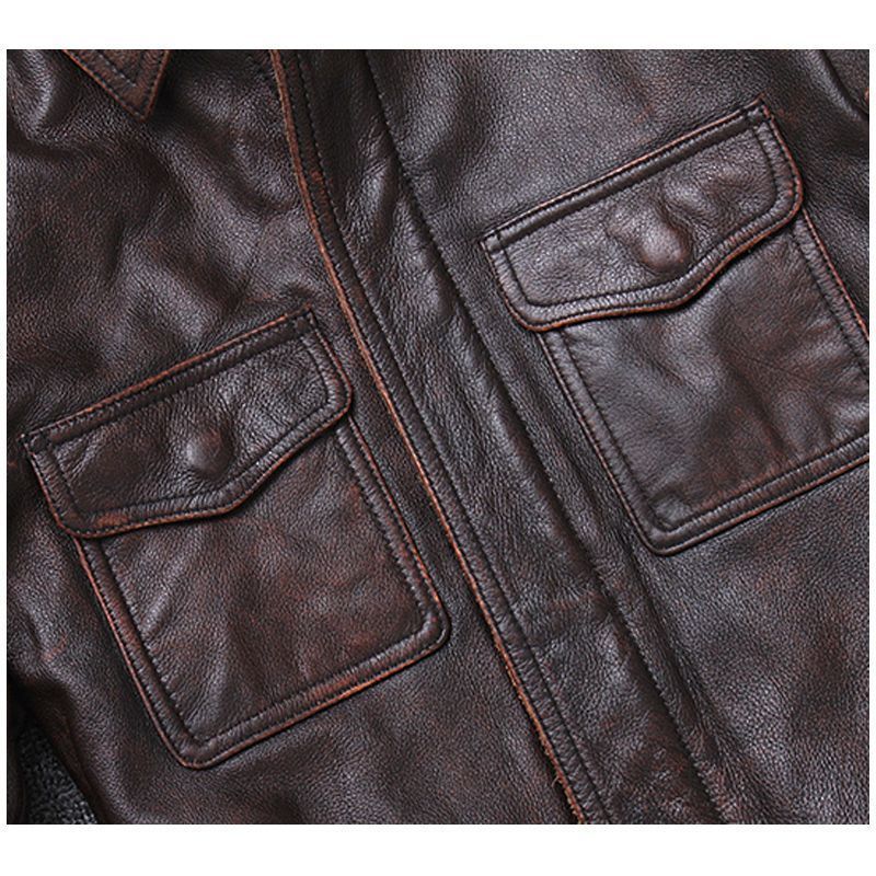 Lapel Motorcycle Leather