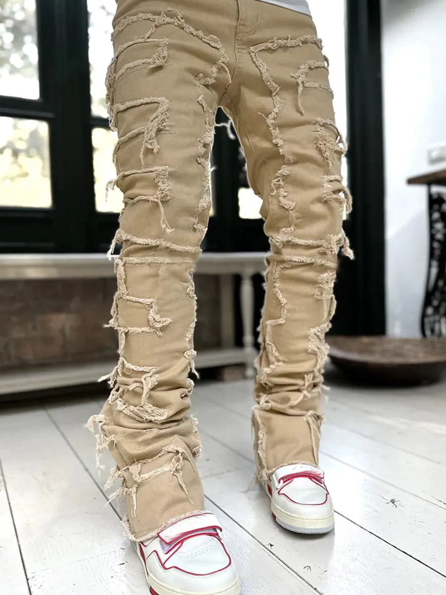 Ripped Pants Streetwear Fashion