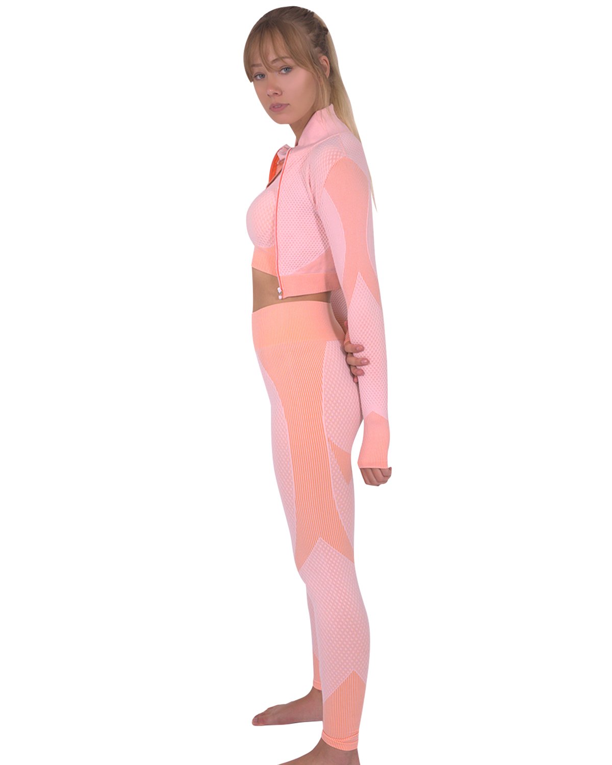 Seamless Sports Jacket - Pink