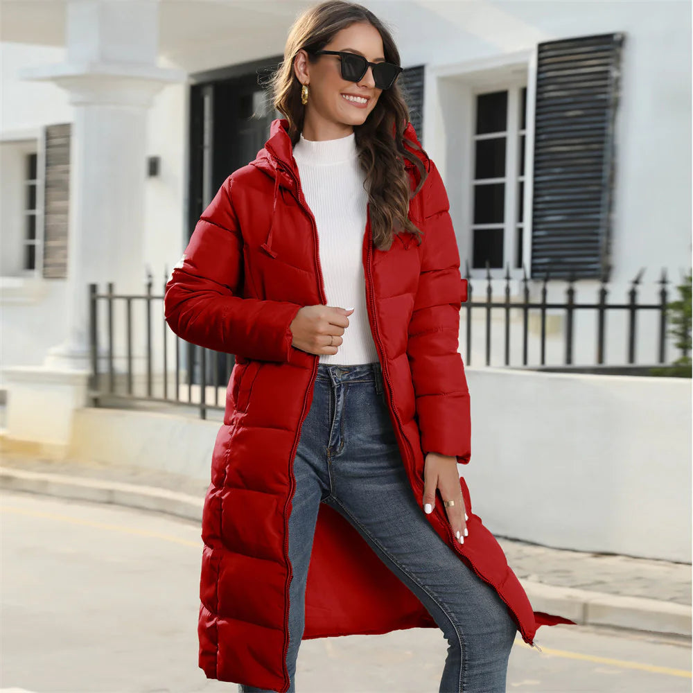 Hooded Women’s Cotton Padded Coat