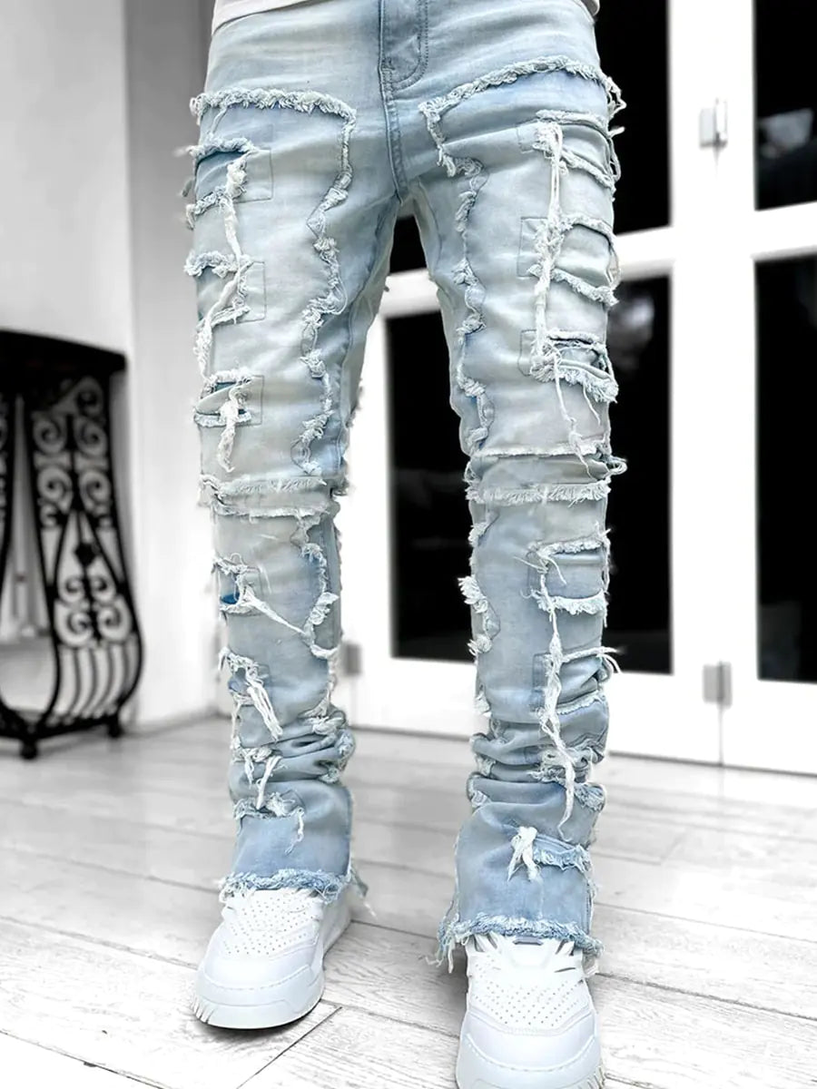 Ripped Pants Streetwear Fashion