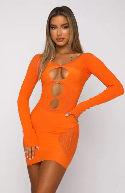 Bold Allure Cutout Dress