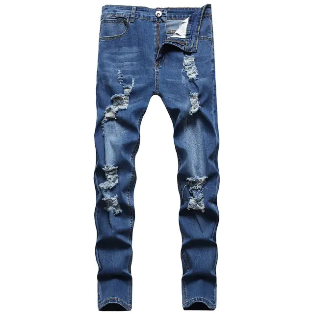 Ripped Pants Streetwear Fashion