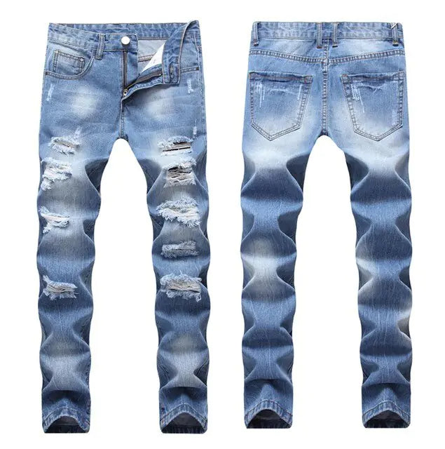 Designer Men's Ripped Jeans