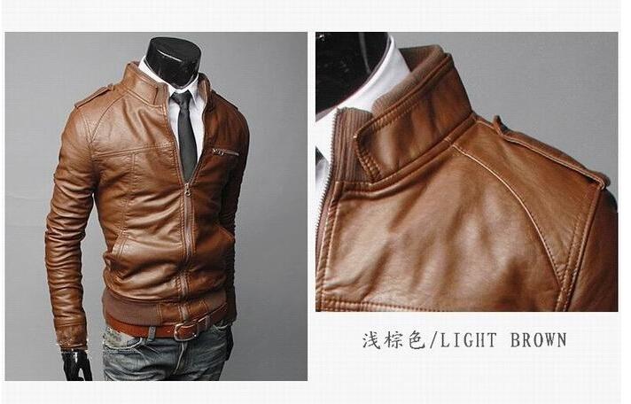 Men's PU Leather Jacket