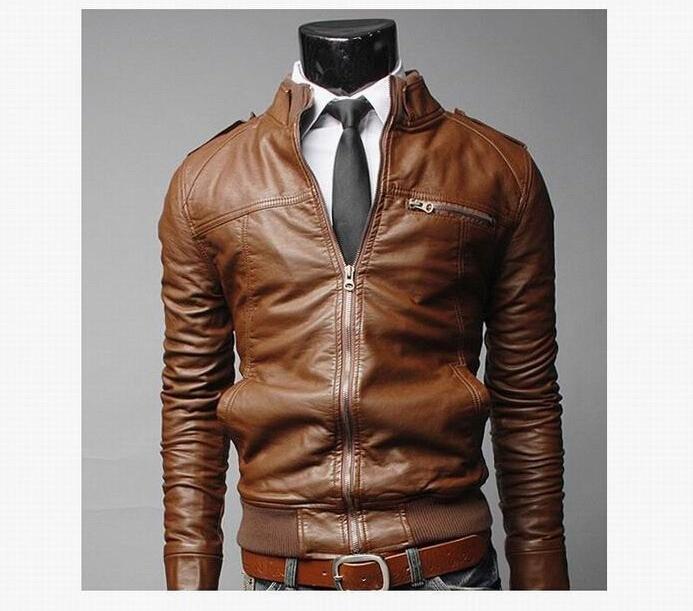 Men's PU Leather Jacket