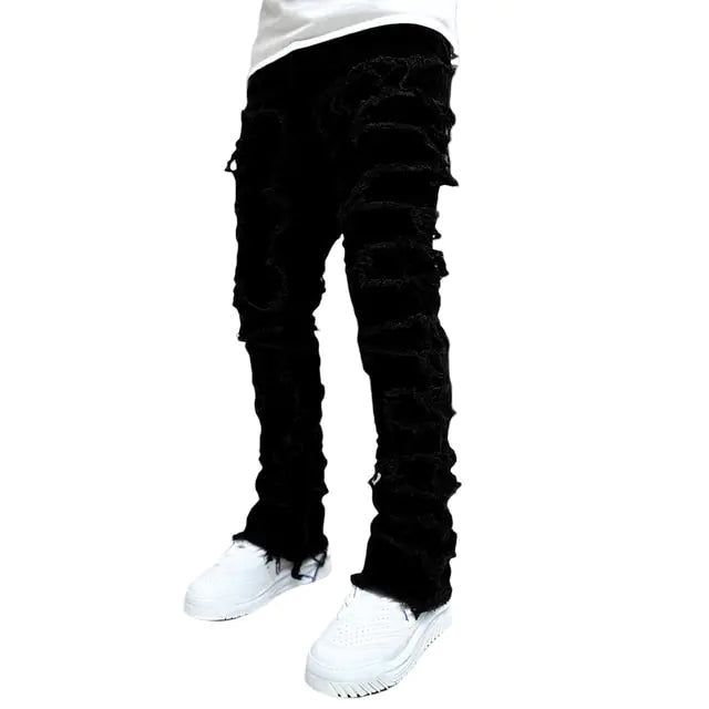 Ripped Pants Streetwear Fashion